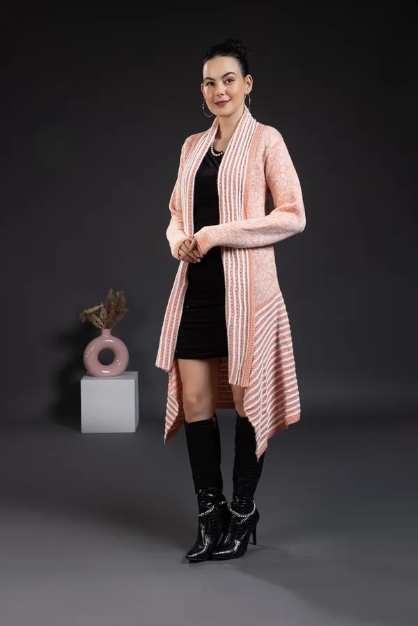 Womens_Woolen_Long_Cardigan