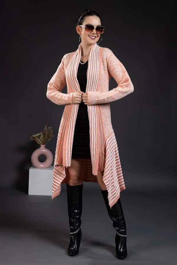 Womens_Woolen_Long_Cardigan