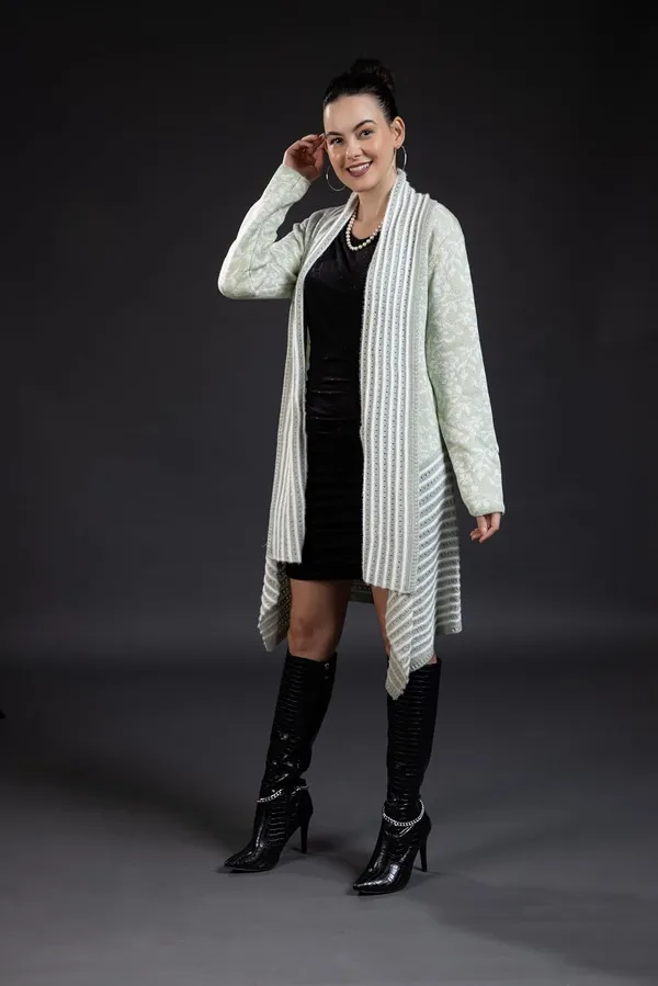 Womens_Woolen_Long_Cardigan