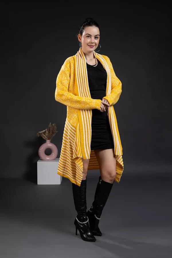 Womens_Woolen_Long_Cardigan