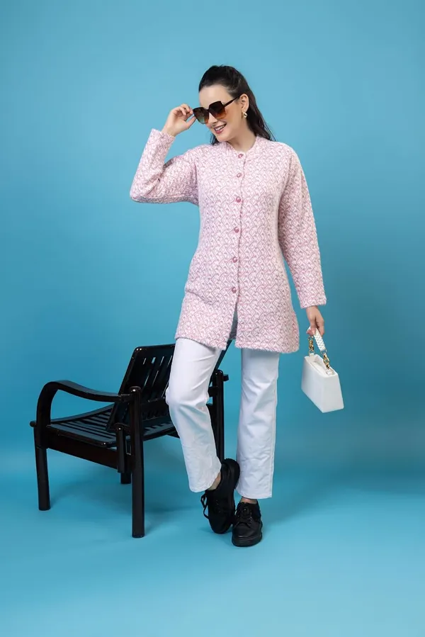 Womens_Woolen_Long_Cardigan