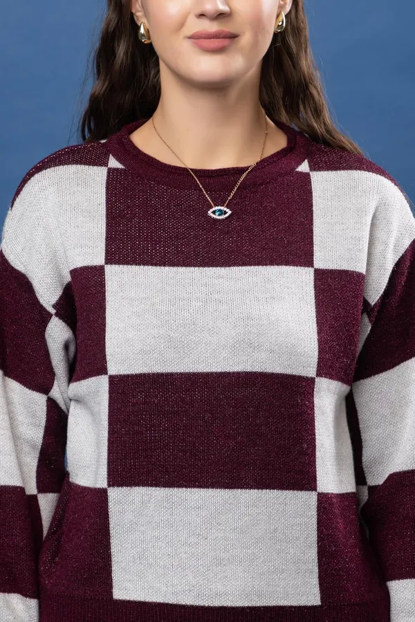 Womens_Round_Neck_Wool_Sweater