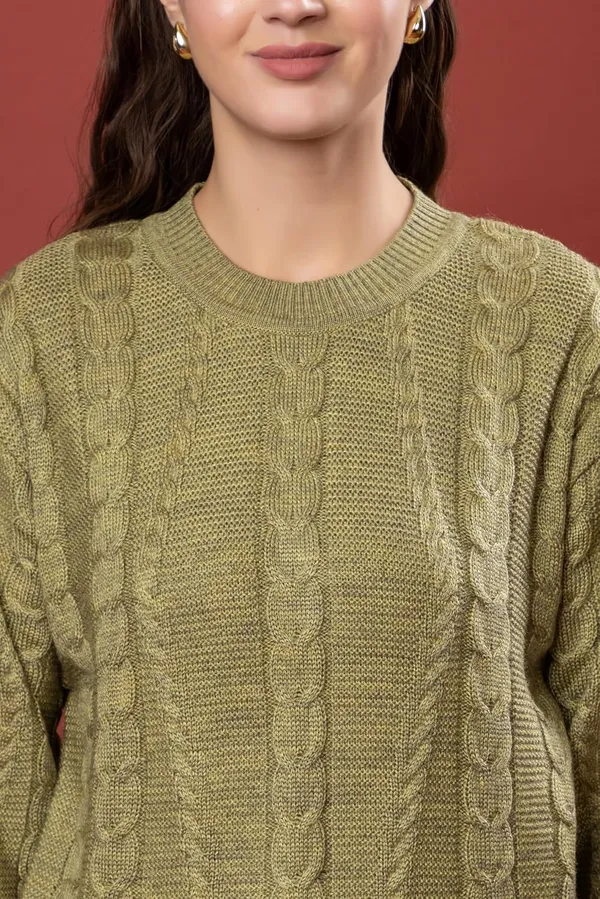 Womens_Woolen_Cable_Knit_Sweater