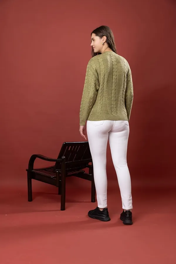 Womens_Woolen_Cable_Knit_Sweater