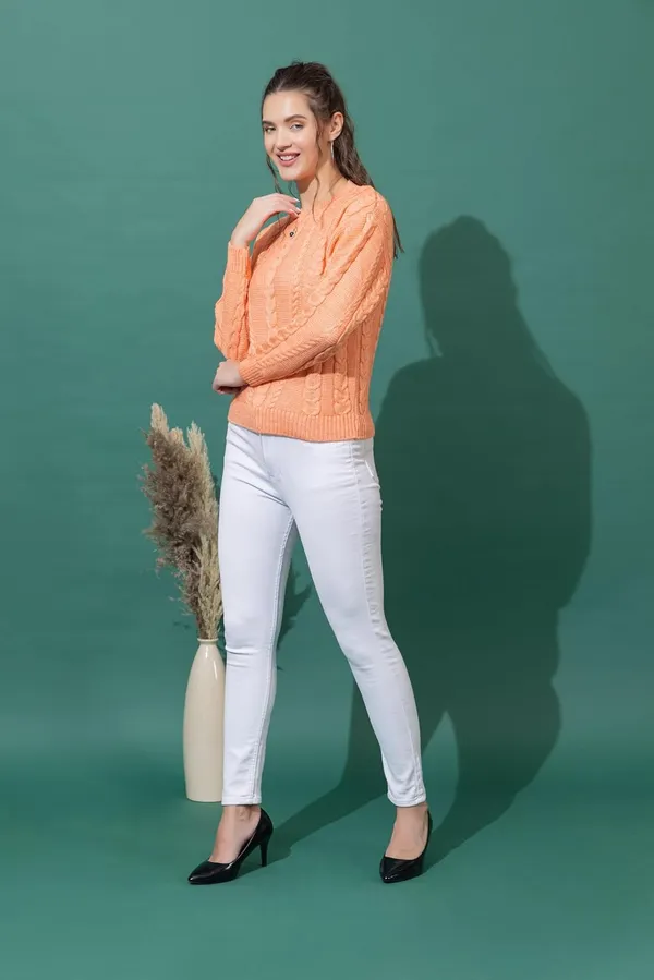 Womens_Woolen_Cable_Knit_Sweater