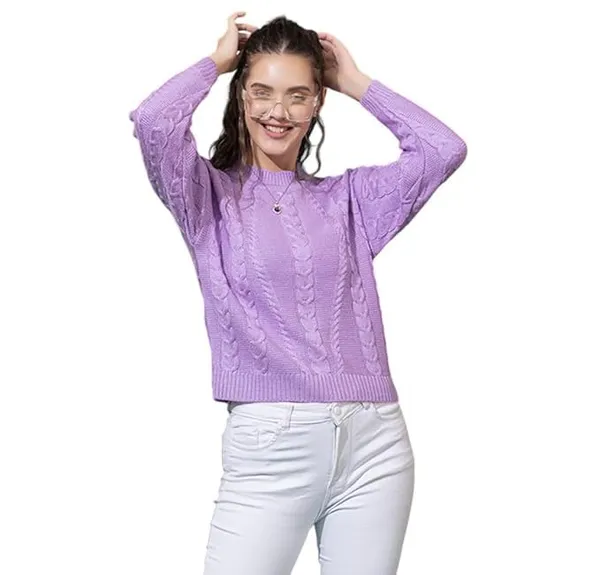 Womens_Woolen_Cable_Knit_Sweater