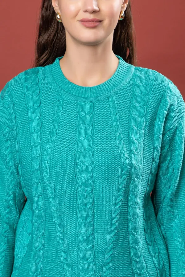 Womens_Woolen_Cable_Knit_Sweater