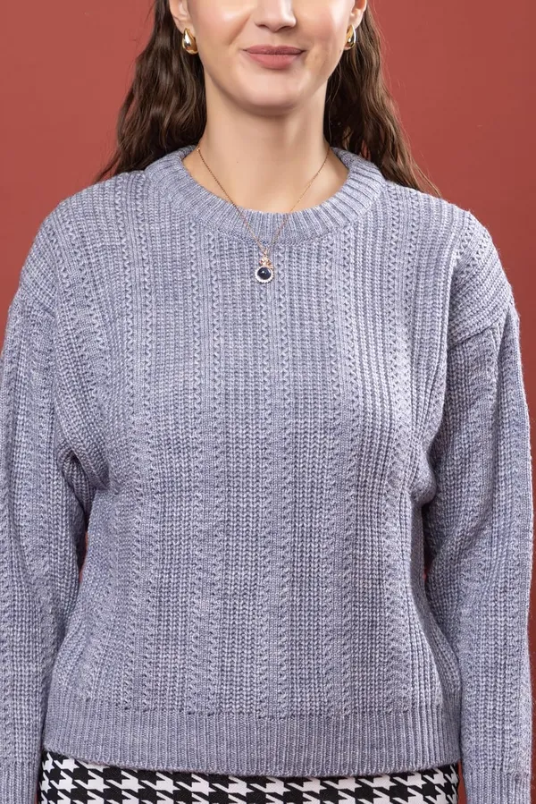 Womens_Wool_Round_Neck_Pullover_Sweater