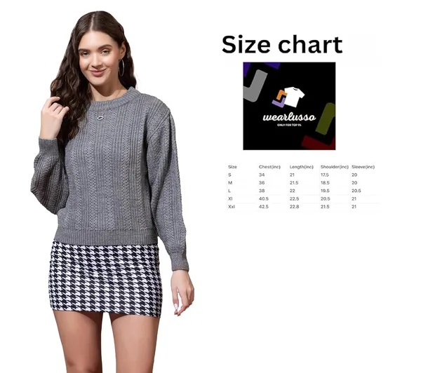Womens_Wool_Round_Neck_Pullover_Sweater