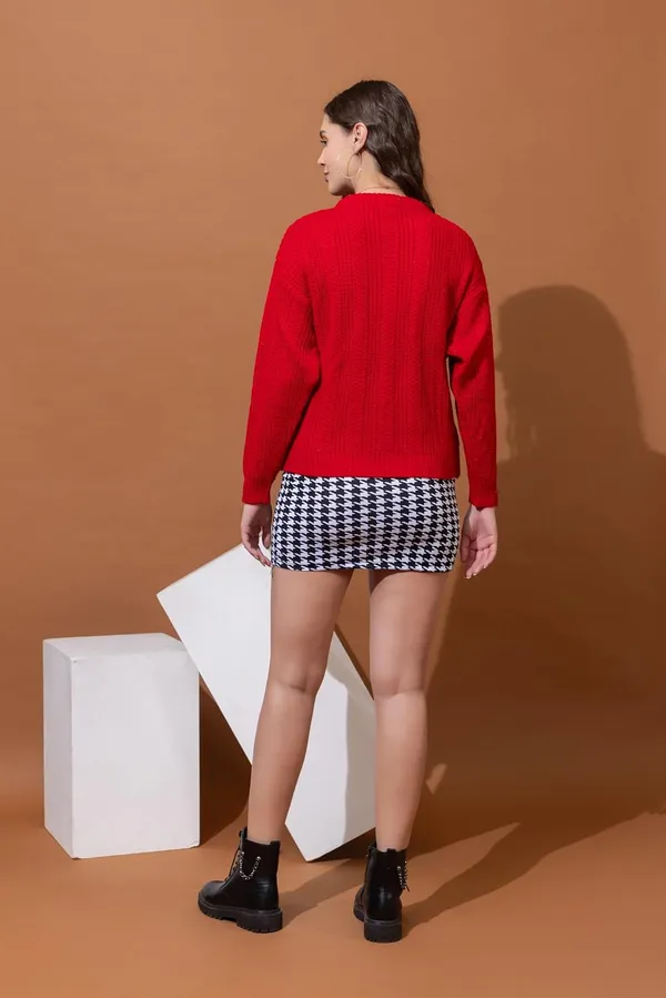 Womens_Wool_Round_Neck_Pullover_Sweater