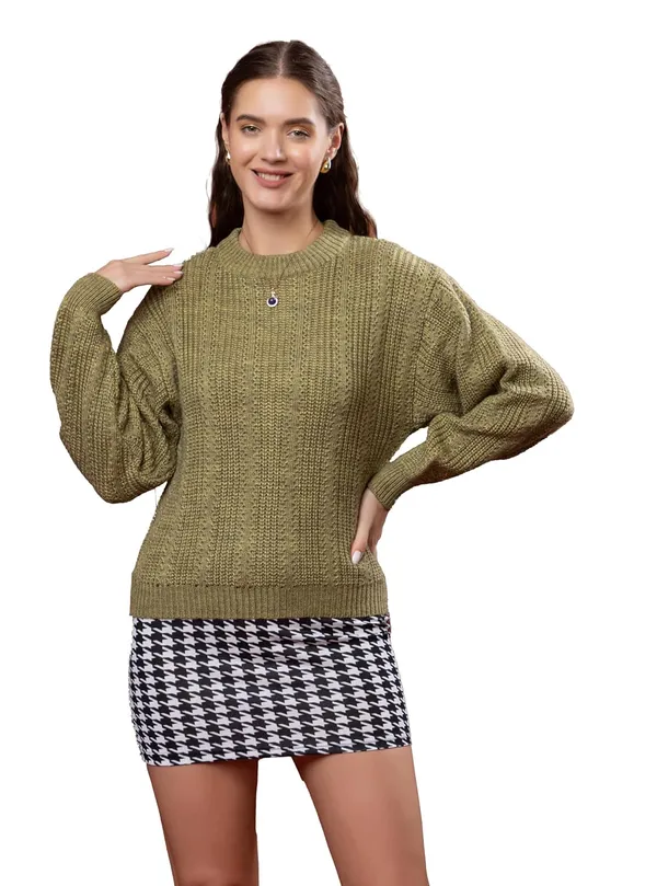 Womens_Wool_Round_Neck_Pullover_Sweater