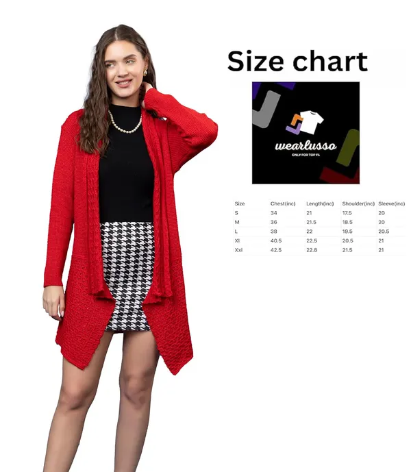 Womens_Woolen_V_Neck_Longline_Cardigan