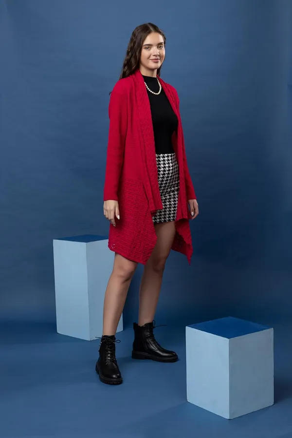 Womens_Woolen_V_Neck_Longline_Cardigan