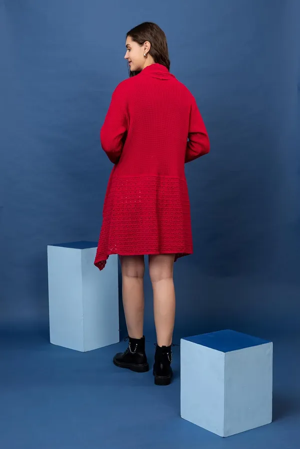 Womens_Woolen_V_Neck_Longline_Cardigan