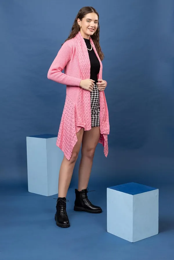 Womens_Woolen_V_Neck_Longline_Cardigan