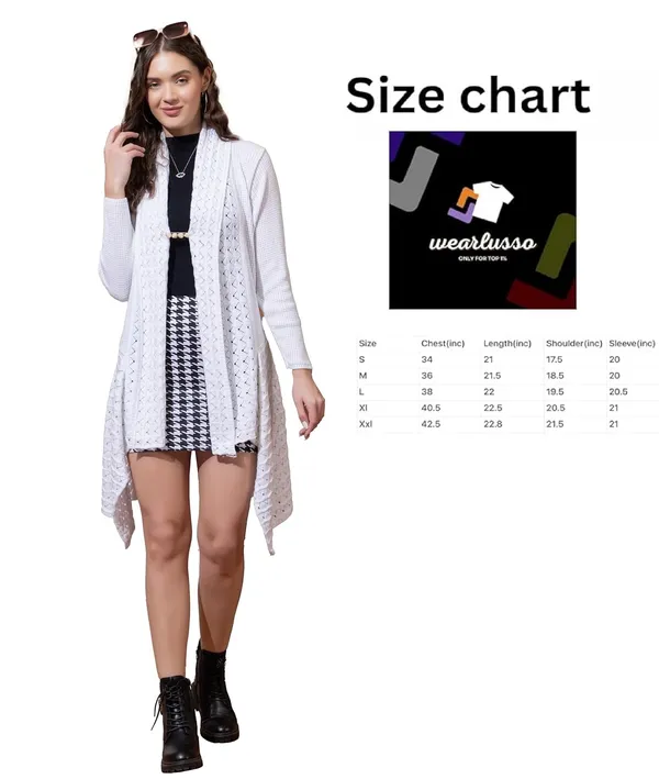 Womens_Woolen_V_Neck_Longline_Cardigan