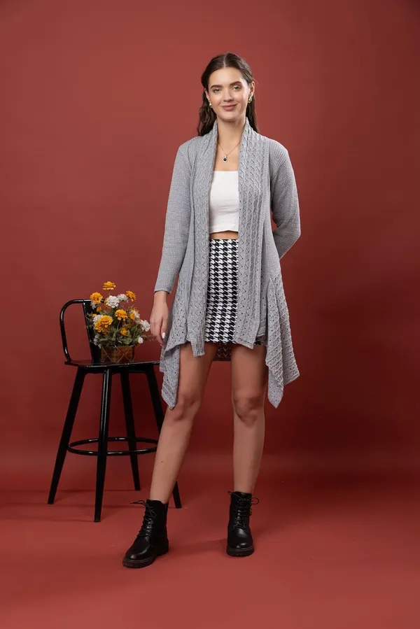 Womens_Woolen_V_Neck_Longline_Cardigan