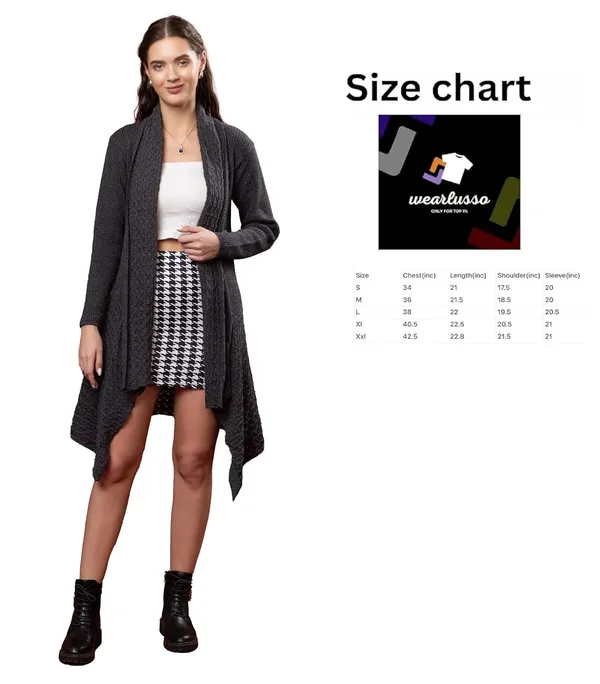 Womens_Woolen_V_Neck_Longline_Cardigan