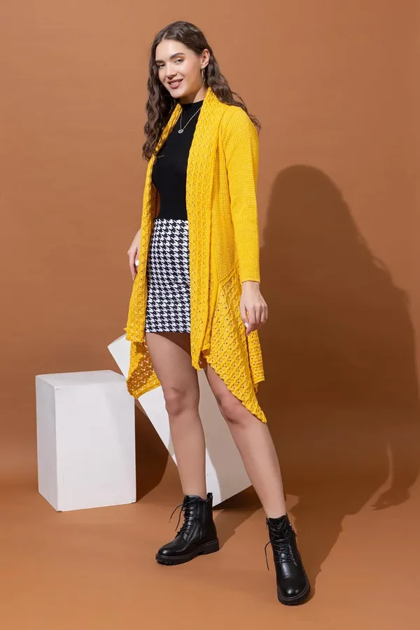 Womens_Woolen_V_Neck_Longline_Cardigan