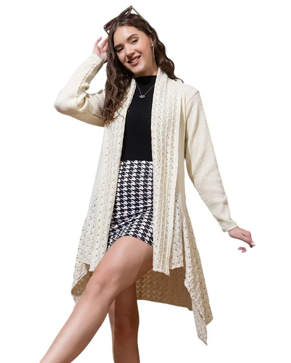 Womens_Woolen_V_Neck_Longline_Cardigan