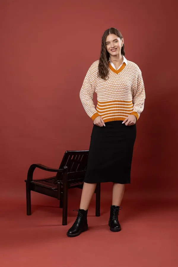 Womens_V_Neck_Pullover_Sweater