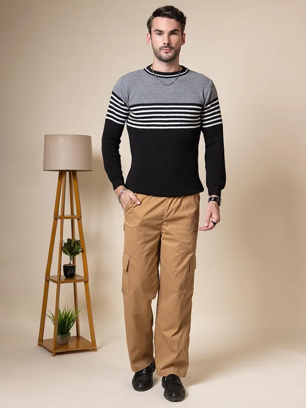 Men_S_Round_Neck_Striped_Wool_Sweater