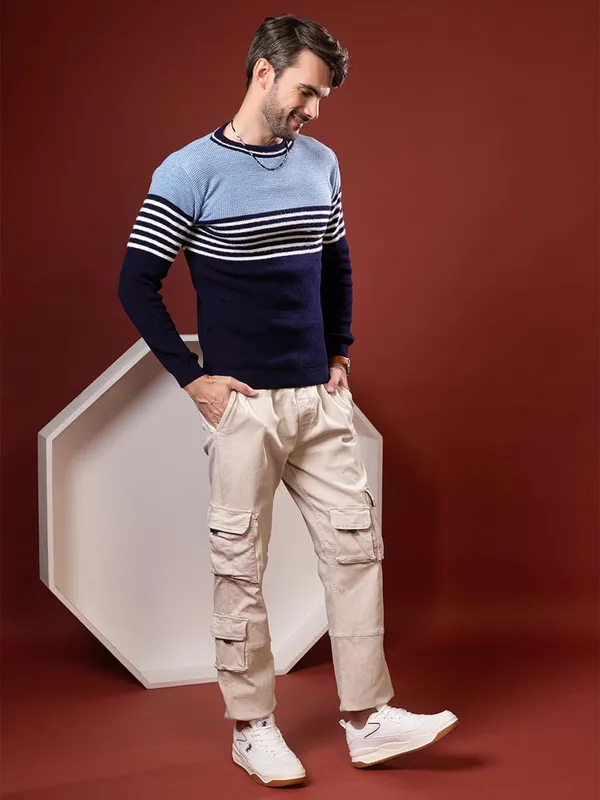 Men_S_Round_Neck_Striped_Wool_Sweater