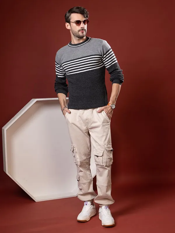 Men_S_Round_Neck_Striped_Wool_Sweater