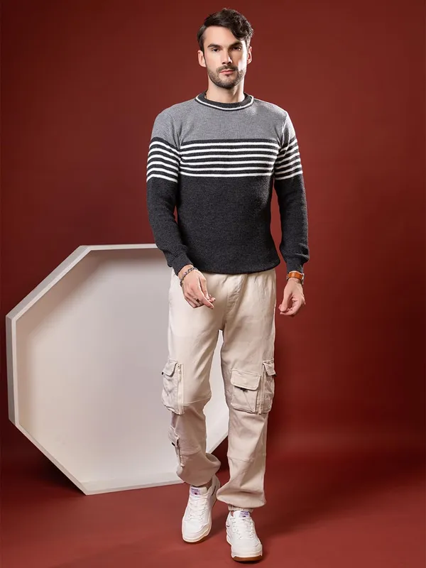 Men_S_Round_Neck_Striped_Wool_Sweater