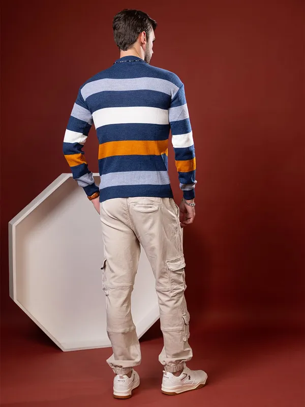 Men_S_Striped_Round_Neck_Woolen_Sweater