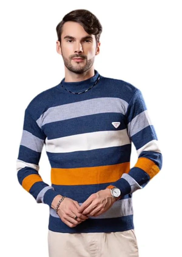 Men_S_Striped_Round_Neck_Woolen_Sweater