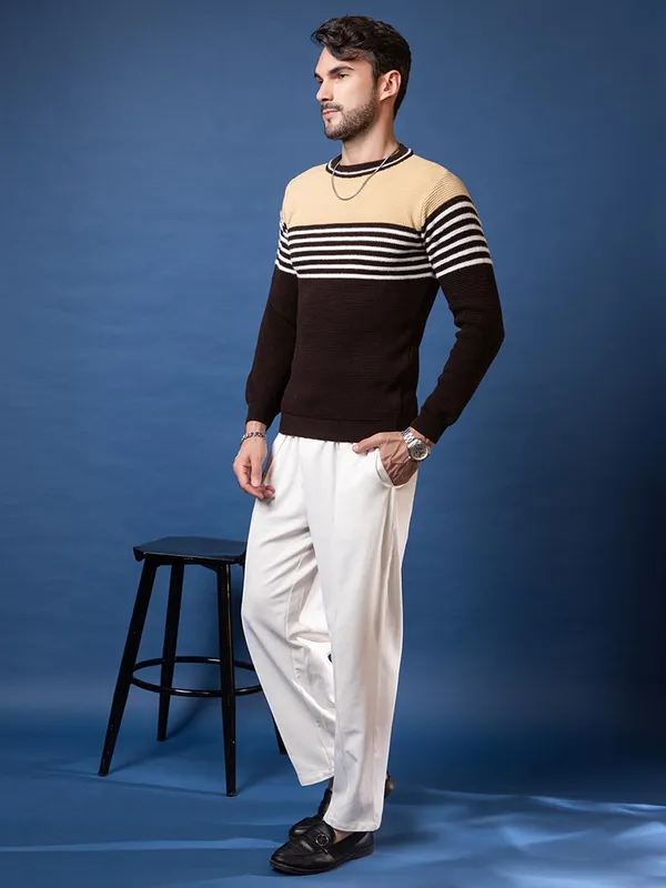 Men_S_Round_Neck_Striped_Wool_Sweater