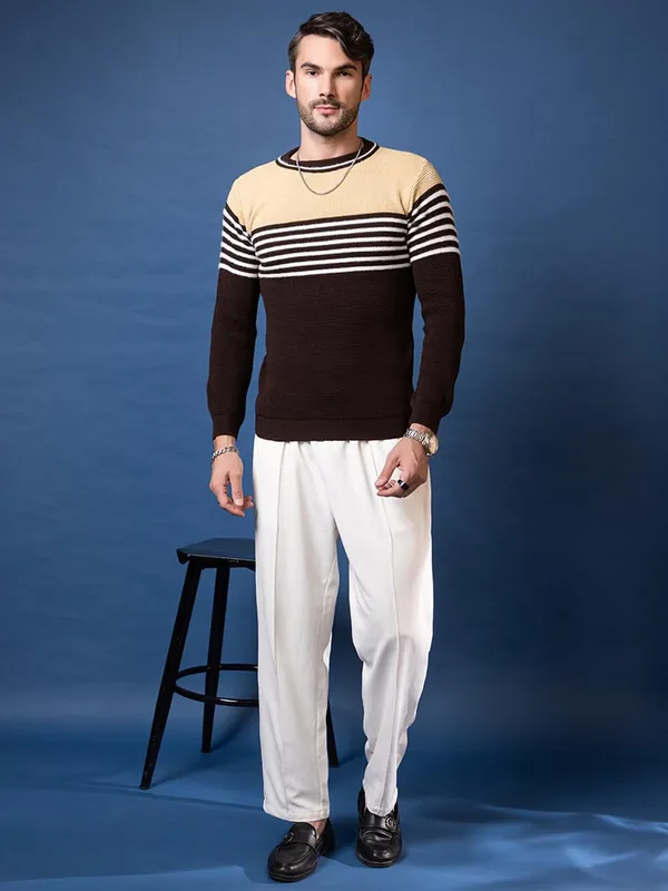 Men_S_Round_Neck_Striped_Wool_Sweater