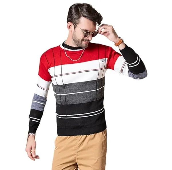 Men_S_Woolen_Striped_Pullover_Sweater