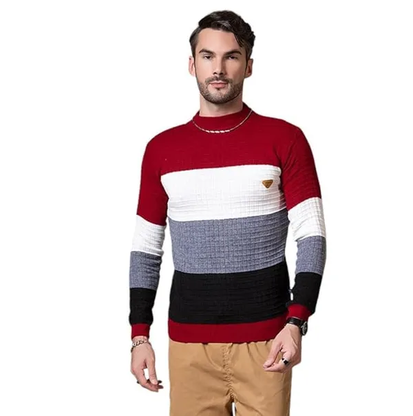 Men_S_Woolen_Striped_Pullover_Sweater