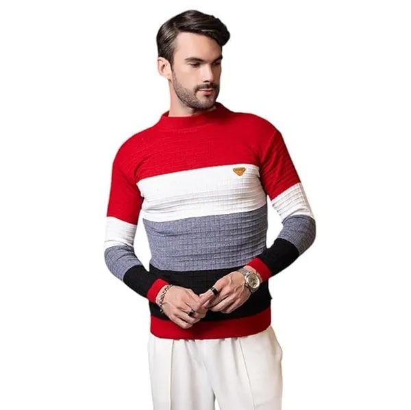 Men_S_Woolen_Striped_Pullover_Sweater