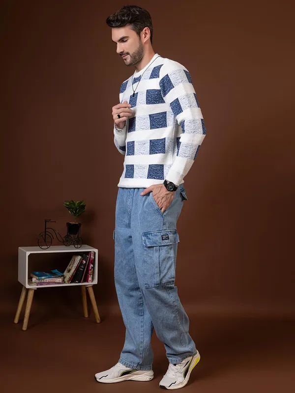 Men_S_Colorblocked_Round_Neck_Woolen_Pullover