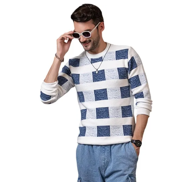 Men_S_Colorblocked_Round_Neck_Woolen_Pullover