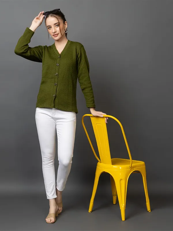 Womens_Wool_V_Neck_Cardigan