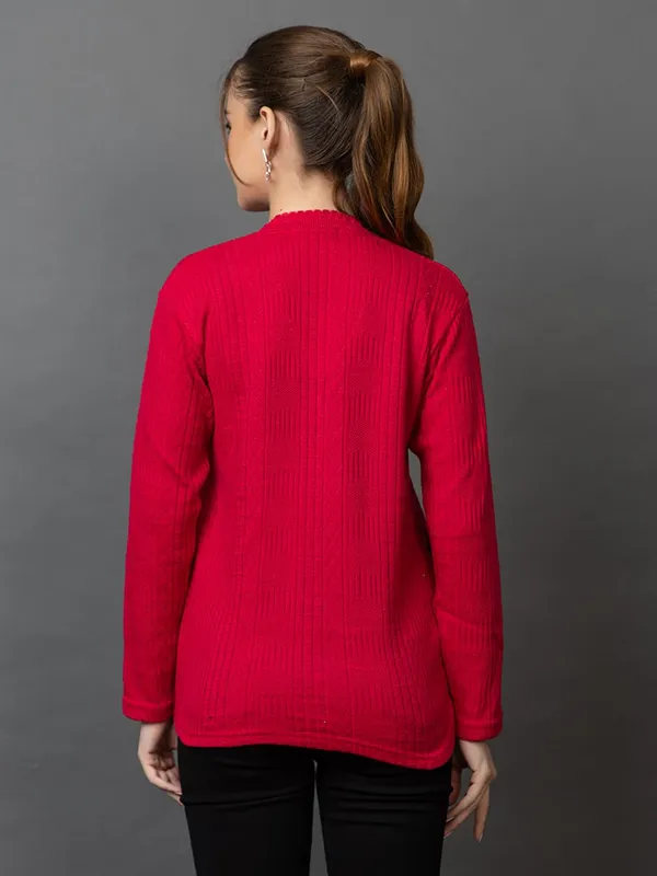 Womens_Wool_V_Neck_Cardigan