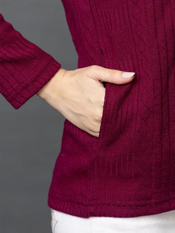 Womens_Wool_V_Neck_Cardigan