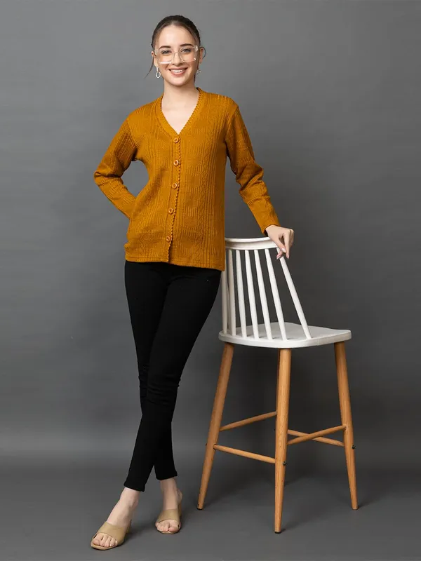 Womens_Wool_V_Neck_Cardigan