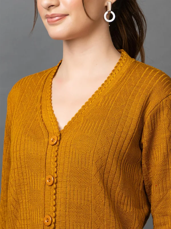 Womens_Wool_V_Neck_Cardigan