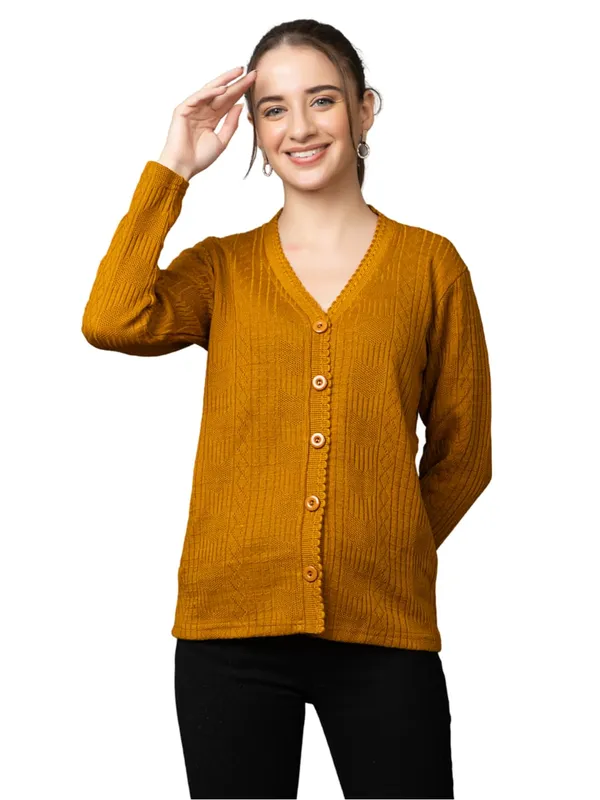 Womens_Wool_V_Neck_Cardigan