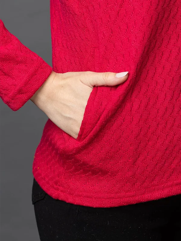 Womens_Woolen_V_Neck_Cardigan_With_Pockets