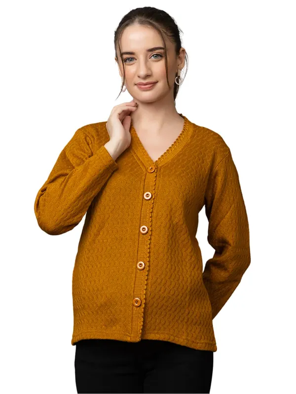 Womens_Woolen_V_Neck_Cardigan_With_Pockets