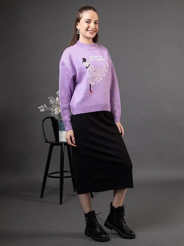 Womens_Woolen_Knit_Pullover_Sweater