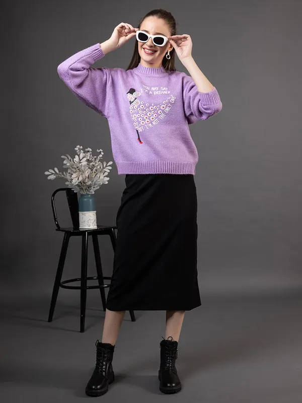 Womens_Woolen_Knit_Pullover_Sweater