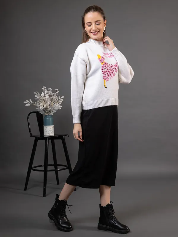 Womens_Woolen_Knit_Pullover_Sweater