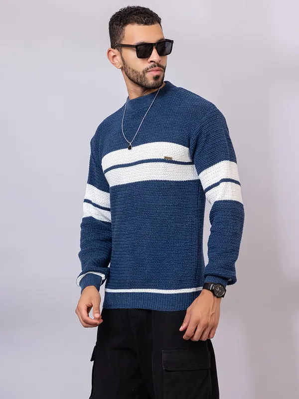 Men_S_Striped_Crew_Neck_Knit_Pullover_Sweater